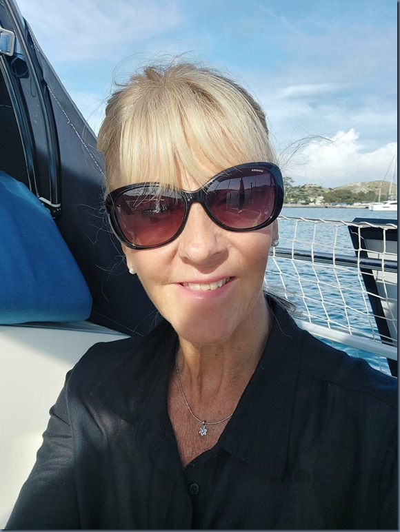 Louise on boat 005